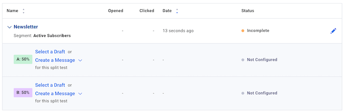 How to set up A/B split testing for your WordPress campaigns 