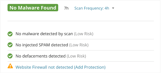 Scanning your WordPress website for malware