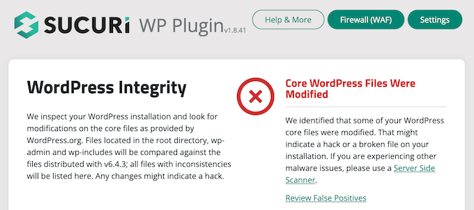 Setting up the Sucuri WordPress security plugin