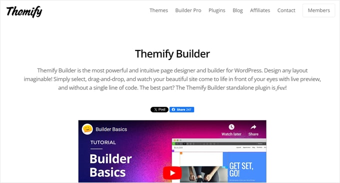 Themify Builder