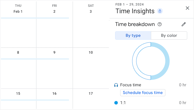 Analyzing and optimizing your schedule using Google Workspace