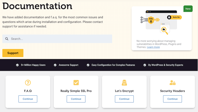 The Really Simple SSL online documentation 