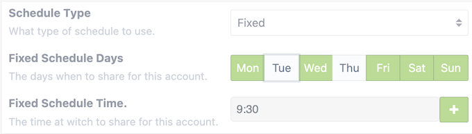 Creating a social sharing schedule for your WordPress blog, website, or online store