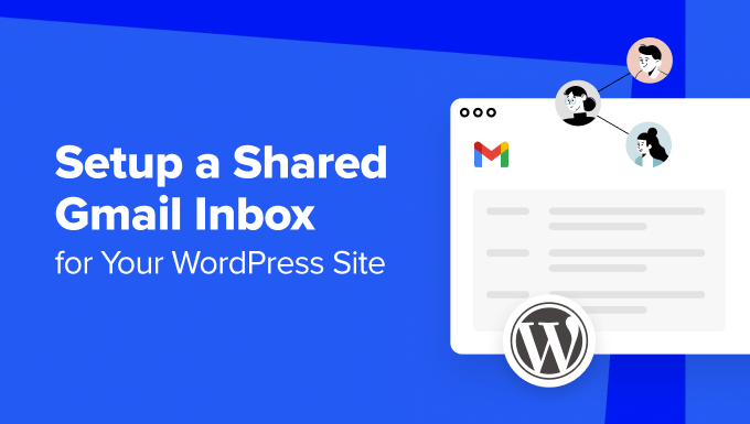 WPBeginner»Blog»Tutorials»How to Setup a Shared Gmail Inbox for Your WordPress SiteHow to Setup a Shared Gmail Inbox for Your WordPress SiteLast updated on March 20th, 2024 by Editorial Staff | Reviewed by: Syed BalkhiShare Tweet Share Facebook Messenger WhatsAppEmail Editorial Note: We earn a commission from partner links on WPBeginner. Commissions do not affect our editors’ opinions or evaluations. Learn more about Editorial Process.Do you need to set up a shared Gmail inbox for your WordPress website?If you want to make it easier for your team to handle emails for your WordPress site, then creating a shared inbox is the way to go. It lets everyone on your team see and reply to emails from one place, making sure nothing slips through the cracks.In this guide, we will show you 3 ways to set up a shared Gmail inbox in WordPress.Why Do You Need a Shared Email Inbox for WordPress?If you are launching a business website, then you will soon need a shared business email inbox to support your operations.At WPBeginner, we use a shared professional email inbox for hundreds of daily messages, like partnership requests and affiliates. This keeps our team on the same page and helps us respond efficiently to every email.Other Awesome Motive brands like WPForms and OptinMonster use shared business email inboxes, too. They use them to gather all customer questions and support requests, making it easier to respond quickly.Does Gmail Offer a Shared Email Inbox Feature?Gmail itself doesn’t offer a shared inbox feature. While you can technically create a new Gmail address and share the password, we strongly advise against doing this.Password sharing poses security risks like unauthorized access and difficulty tracking who’s accessing the account. Plus, everyone on the team would have access to all emails, potentially exposing them to sensitive information.Another option is using Google Groups for a shared inbox. From our experience, this feature is quick and free, but it’s not the most efficient way to receive and send emails as a team. Furthermore, it doesn’t come with the features needed for streamlining communication and improving email response times.For that reason, this tutorial will show you 3 solutions to create a shared Gmail inbox for your WordPress website. You can use the quick links below to skip to your desired method:Method 1: Set Up a Shared Gmail Inbox With GrooveHQ (Recommended)Method 2: Create a Shared Gmail Inbox Inside With Heroic InboxMethod 3: Create a Shared Gmail Inbox With Google Groups (Free)Bonus Tip: Use WP Mail SMTP to Improve WordPress Email DeliverabilityMethod 1: Set Up a Shared Gmail Inbox With GrooveHQ (Recommended)The first method is to use GrooveHQ, which is one of the best help desk software on the market. This is what we use at WPBeginner to gather all of our marketing and partnership emails, and it has been a smooth experience throughout.Step 1: Connect Groove With Your Gmail AccountTo use Groove, you will need to go to their website and click the ‘Buy Now & Save’ button.Next, simply sign up for a Groove account using Gmail or another email address.All GrooveHQ plans include a free 7-day trial after you sign up, and you can select a subscription before or once the trial ends. For more information, check out our full GrooveHQ review.Once you have created an account, Groove will show you a checklist of tasks to finish your setup.To set up your shared Gmail inbox, simply click ‘Connect Gmail’ in the ‘Create an Inbox’ step.You will then choose a Gmail account that will be connected to Groove.Simply pick an account and go through the consent screen to complete the connection.Once done, you will go back to the Groove website to name your inbox. You can think of what you will use the inbox for. If it’s for customer support, then just name it ‘Customer Support.’After you do that, go ahead and click ‘Connect your Gmail account.’Next, you need to select how much email history Groove should import. The furthest you can choose is 1 year.You can also choose if the emails they can import should be in the state of Open or Closed, and if the email tags need to be imported, too.Once you have configured these settings, click ‘Start import & take me to my Inbox.’The import will then run in the background as you explore your inbox interface.Step 2: Invite Your Team Members to GrooveNow that you have connected your Gmail email account with Groove, let’s invite some team members so that you can start assigning tasks to them. On the top right side of your Groove email inbox, click on your profile avatar and select ‘Invite team members’ in the dropdown menu.Next, you need to insert the email addresses of your team members. Each one needs to be in a separate line or separated by a comma.Below, choose the type of access for these users. You have three options: Admin, Agent (for support staff), or Lite (for team members who don’t need to talk directly to the email recipients but want to add notes to conversations).Each time you add new team members, you can only select one access type. If some team members require different types of access, then you’ll need to repeat this step.Once you are done, just click ‘Next.’At this stage, go ahead and select which inboxes these team members should have access to. For example, if you are adding support agents, then most likely they only need to access the customer service inbox. After that, click ‘Invite.’Now, Groove will send your team members an email invitation to your inbox.They can simply click on the button there to access Groove. Here’s what the email looks like:Step 3: Add a GrooveHQ Widget to Your WordPress SiteGroove does not have an official WordPress plugin, but you can connect your WordPress website with Groove using its widget code. We will use the free WPCode plugin to do this, as it makes adding custom code snippets safe, easy, and manageable. We recommend installing this WordPress plugin first before continuing with the rest of the steps.Once you have done that, go back to the Groove page and click on your profile avatar to open the dropdown menu. Then, click ‘Settings.’In the Settings page, select ‘Widget’ in the left sidebar.After that, click the ‘Create your widget’ button.On the next screen, go ahead and give your widget a name. It can be something simple, like ‘Support Widget.’Then, select what kind of Groove features you want the widget to have. Besides a contact form to receive customer or partnership emails, you can also use the widget to enable a live chat feature.You can also opt to create a knowledge base for frequently asked questions. Once you are done, click ‘Next step’ at the bottom.The next step is to customize the widget itself. Here, you can add your company logo, change the default widget color, and modify the icon style of the widget.The handy preview will show you what the widget looks like with your customizations.If you scroll to the bottom, you need to select what feature should be the first screen users see when they open the widget.The Home Screen means all of the Groove features you have enabled will be shown here. So, if you enable the live chat and contact form features, then the user will see them both, and they can choose the best one for their needs.Alternatively, you can select Contact Form First if you only use Groove for your shared email inbox.Once you’ve made your choice, you can click ‘Install and finish.’At this stage, Groove will generate an installation code for you to insert before the  tag on your website.Here, just click ‘Copy Code.’Now, open your WordPress admin area and go to Code Snippets » Header & Footer.Then, just paste the code from earlier in the ‘Header’ section and click ‘Save Changes.’That’s it. All you need to do next is visit your website and see if the widget works properly. You can also give the widget a try by using it to send a test email to your shared email inbox.Here’s what our widget looks like on our demo website:Method 2: Create a Shared Gmail Inbox Inside With Heroic InboxGrooveHQ makes it easy for beginners to set up a shared Gmail inbox with little technical setup.However, this means you will need to use a separate software from WordPress to view and manage your shared emails. This might be inconvenient for some people, as you have to switch between different platforms.If you prefer using a WordPress plugin instead, then we recommend Heroic Inbox. This help desk plugin lets you connect your WordPress website with Gmail, create a shared email inbox, and invite other team members to collaborate within the inbox.That said, do note that Heroic Inbox does not have a widget like GrooveHQ. It only sets up a shared email inbox in the WordPress dashboard for the business email accounts you use.Also, the setup takes slightly longer than the first method, so be sure to read each step carefully.Step 1: Set Up the Heroic Inbox PluginFirst things first, you need to purchase a Heroic Inbox plan on the HeroThemes website, as the plugin doesn’t come with a free version. You can learn more about the pricing in our full HeroThemes review.Once you have purchased a plan, you should have your account details, download link, and license key sent to your email. You can download the plugin using the link in the email.Then, open your WordPress admin area to install the plugin. For step-by-step instructions, you can read our beginner’s guide on how to install a WordPress plugin.Once the plugin is installed and active, you will be asked to insert your license key. Go ahead and do that, and then click the ‘Activate’ button when you are done.Now, you will see two options to add an email inbox to Heroic Inbox: generic or Gmail.Simply select the ‘Gmail’ option to continue.Next, you will see a screen that asks you to enter your Google Workspace app credentials.Heroic Inbox will provide you with an Authorized Redirect URI that you need to enter when you create your Google Workspace app. It’s a specific URL that an application registers with an authorization server (like Google or Facebook) to receive authentication responses securely.In the next step, we will show you how to create a Google app to get your credentials for Heroic Inbox.Step 2: Create a Google Workspace App for Heroic InboxFirst, go to the Google Cloud console website. If you haven’t signed in to your Google Workspace account already, then you can do that now.After that, click the ‘Select a project’ menu on the top-left side of the page.A popup will appear asking you to select a project.Since we are creating a new Google Workspace app for Heroic Inbox, simply select ‘New Project’ in the top right corner of the window.At this stage, you need to fill in your project name. It can be something that you can easily identify later on, like ‘Heroic Inbox Project.’You will also need to select a location to store the project in Google Cloud. You can just choose ‘No organization’ and then click the ‘Create’ button.The next step is to navigate to the search bar and look for the ‘Gmail API.’Go ahead and select that Google API once you’ve found it.On the next page, click ‘Enable.’This will let Gmail receive and send emails on behalf of the plugin.You have now enabled the Gmail API, but you still need to connect it with Heroic Inbox.Now, click the ‘Create Credentials’ button.At this point, you can select what type of API you are using. Simply click ‘Gmail API’ for this one.As for the data, select ‘User data.’ Once done, click ‘Next.’Next, you can upload a logo to use in your Google consent screen (which is optional) and insert your developer contact information. You can use your own email for this.After that, click ‘Save and Continue.’This next step is about permission scopes, which are optional to configure.Heroic Inbox recommends leaving it be, so you can scroll down to the step after this one.In the OAuth Client ID step, you need to select an application type, which should be ‘Web application.’Then, you can fill out the application name. It can be as simple as ‘Heroic Inbox Integration.’Now, you can go back to your Heroic Inbox plugin settings page from earlier where it provides you with the Authorized Redirect URI. Go ahead and copy it.After that, go back to Google Cloud and paste it into the appropriate field.Once that’s done, click ‘Create.’Google Cloud will then generate your OAuth 2 Client ID and Client Secret.You can find your Client ID on that page. Then, click ‘Download’ to download the Client Secret file onto your computer.At this stage, navigate to the ‘OAuth consent screen’ menu in Google Cloud.Then, click ‘Publish App’ so that the API is no longer in testing mode.At last, you can open your Heroic Inbox plugin page again from earlier. You can paste the Client ID and Client Screen in the appropriate fields. Note: You will need to open the Client Secret file in a text editor like Notepad. Make sure to copy only the part after “client_secret”:” and “.Once you do that, click ‘Validate.’On the next screen, click the ‘Select Mailbox’ button.You will then be redirected to select a Gmail account to link to WordPress.You can always repeat this step to add more Gmail inboxes.After you choose an account, check all of the boxes on the consent screen. This is to ensure that Heroic Inbox works properly.Then, click ‘Continue.’If the connection is successful, then you will return to the Heroic Inbox plugin page and see a text that says ‘Heroix Inbox is Ready!’You can also click the ‘Test Mailbox Configuration’ button to send yourself a test email made with the Heroic Inbox plugin.You can look at the screenshot below to see what a successful test email looks like.That’s it!Step 3: Add WordPress Users to Your MailboxNow that you’ve connected Heroic Inbox with Gmail, you can start adding users to access the inbox.All you need to do is go to Heroic Inbox » Dashboard in the WordPress admin panel. Then, you will find your mailbox there. Simply click the three-dot menu and select ‘Mailbox Settings.’Here, switch to the ‘Users’ tab.Then, you must click ‘Add User’ to add new WordPress users to the inbox.Now, go ahead and select a user from the dropdown menu and select the right role for them. You can either assign them a Mailbox User or an Administrator role.Once you are done, click ‘Add User.’That’s it. You have successfully set up a shared Gmail inbox for your WordPress blog or website.Method 3: Create a Shared Gmail Inbox With Google Groups (Free)If you are looking for a free and quick solution to set up a shared Gmail inbox, then you can do that with Google Groups. The downside of this method is that the interface is not as user-friendly as the other two, and you may get a limit for the amount of emails you can send daily.That said, if you have a small team and you are in the early stages of your small business, then Google Groups can be a good temporary solution.First, log in to your Gmail account. Then, go to the Google Groups website and click ‘Create group.’Then, you need to give your group a name and create a new group email.If you are using a personal Gmail account, then your domain name will be @googlegroups.com. But if you have a custom domain name, then the group account will use that instead.Once done, click ‘Next.’After that, you can configure your privacy settings.Here, you can make your Google group publicly searchable, allow only invited members to join, and decide what group members and group managers can do.If you are done with this page, click ‘Next.’The next step is adding members. Here, simply type your team members’ email addresses into the Group members, Group managers, or Group owners fields.You can also choose ‘Each email’ for the subscription. This means every group user will get a notification as new emails are received, rather than in batches.When that’s finished, click ‘Create group.’Once you have created a group, navigate to ‘Group settings’ in the sidebar and select ‘General.’Then, find the Enable additional Google Groups features section and select ‘Collaborative Inbox.’ Once done, simply click the ‘Save changes’ button.Now, you can go ahead and use this email as your WordPress admin email address and/or for WordPress contact forms, popups, and so on. This way, you will get notified whenever you get a message from a website visitor. Bonus Tip: Use WP Mail SMTP to Improve WordPress Email DeliverabilityWhile WordPress is an excellent website builder platform, it isn’t a great option for sending emails. This is because many WordPress web hosting services are not set up to use the PHP mail() function, which is responsible for sending emails.As a result, emails sent directly by WordPress websites often don’t get delivered.That’s why Gmail and other email service providers don’t use the PHP mail() function. Instead, they use the SMTP setup over SSL/TLS for sending and receiving emails. Thankfully, you can use the WP Mail SMTP plugin on your website. This plugin will configure your WordPress site to send emails using SMTP settings, including Gmail’s SMTP server, instead of the PHP function. That way, your emails will be delivered instead of ending up in the spam folder.You can learn more in our ultimate guide on how to set up WP Mail SMTP with any host.We hope this article helped you learn how to set up a shared Gmail inbox for your WordPress site. You may also want to check out our WordPress tutorials on how to create an email newsletter and our expert pick of the best contact form plugins.If you liked this article, then please subscribe to our YouTube Channel for WordPress video tutorials. You can also find us on Twitter and Facebook.Share Tweet Share Facebook Messenger WhatsAppEmail Popular on WPBeginner Right Now!How to Install Google Analytics in WordPress for BeginnersHow to Fix the Error Establishing a Database Connection in WordPressHow to Start a Podcast (and Make it Successful) in 202412+ Things You MUST DO Before Changing WordPress ThemesDisclosure: Our content is reader-supported. This means if you click on some of our links, then we may earn a commission. See how WPBeginner is funded, why it matters, and how you can support us. Here’s our editorial process.About the Editorial Staff Editorial Staff at WPBeginner is a team of WordPress experts led by Syed Balkhi with over 16 years of experience in WordPress, Web Hosting, eCommerce, SEO, and Marketing. Started in 2009, WPBeginner is now the largest free WordPress resource site in the industry and is often referred to as the Wikipedia for WordPress.The Ultimate WordPress ToolkitGet FREE access to our toolkit – a collection of WordPress related products and resources that every professional should have!Download NowReader Interactions1 CommentLeave a ReplySyed Balkhi says Mar 20, 2024 at 2:24 pm Hey WPBeginner readers,Did you know you can win exciting prizes by commenting on WPBeginner?Every month, our top blog commenters will win HUGE rewards, including premium WordPress plugin licenses and cash prizes.You can get more details about the contest from here.Start sharing your thoughts below to stand a chance to win! Leave A Reply Cancel replyThanks for choosing to leave a comment. Please keep in mind that all comments are moderated according to our comment policy, and your email address will NOT be published. Please Do NOT use keywords in the name field. Let’s have a personal and meaningful conversation.Name * Email * Comment *  Δdocument.getElementById(“comment”).setAttribute( “id”, “abc089ed7d6a3fe492b8922b8c2fa2aa” );document.getElementById(“i0e9384a54”).setAttribute( “id”, “comment” );document.getElementById( “ak_js_1” ).setAttribute( “value”, ( new Date() ).getTime() );