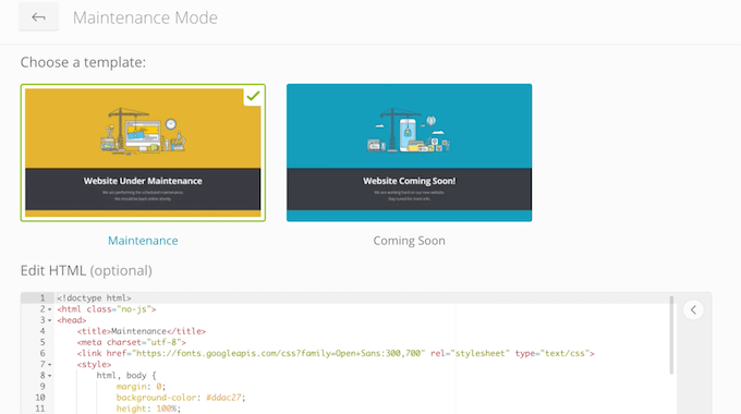 How to enable maintenance mode on your WordPress blog, website, or online marketplace