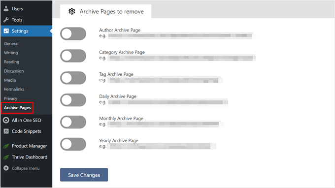 How to Remove Archive Pages in WordPress (4 Easy Methods) – WP Maniac