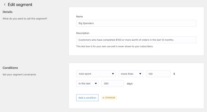 Segmenting your mailing list based on shopper behavior 