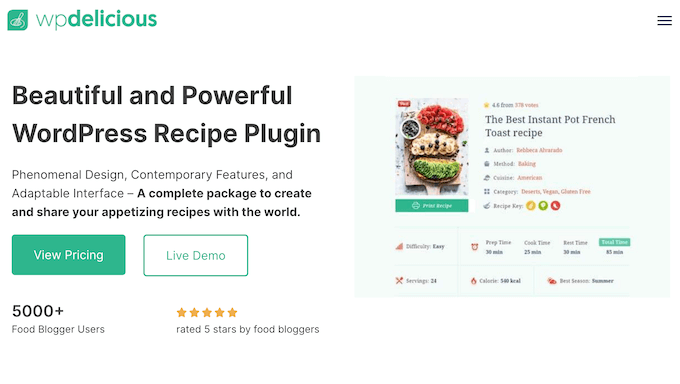 WP Delicious review: Is it the right recipe plugin for your WordPress website?