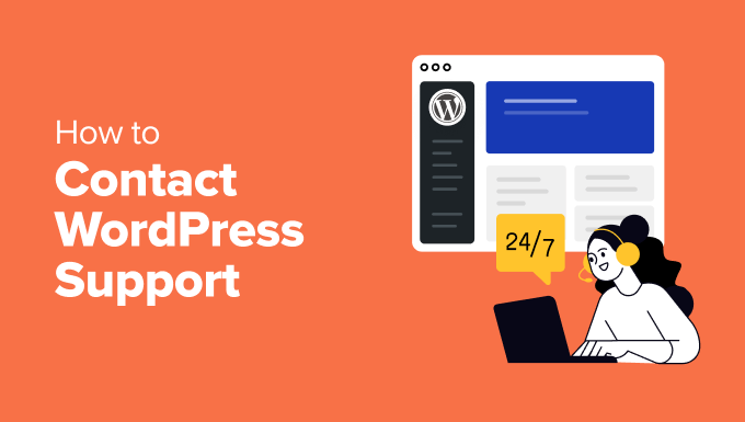 Contact WordPress support