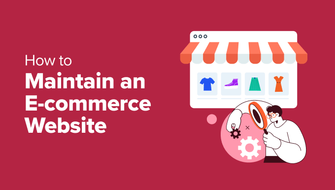 Maintain an eCommerce site