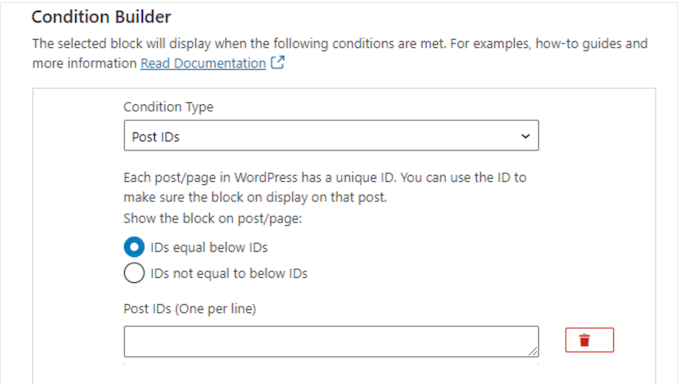 How to add dynamic content based on post ID