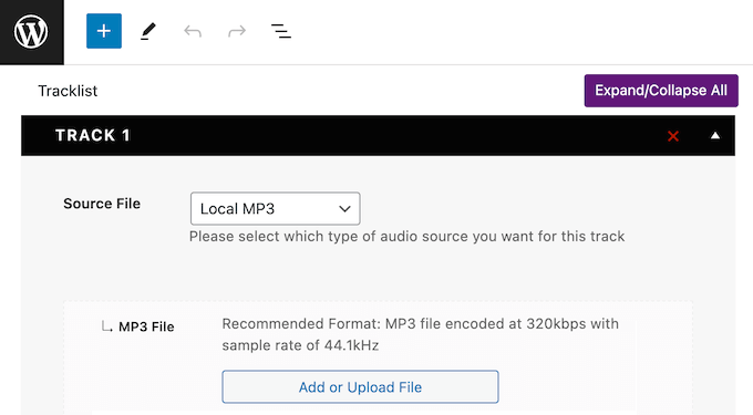 Uploading MP3, WAV and other audio files to WordPress