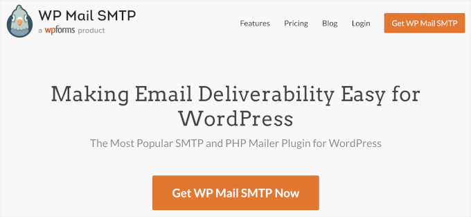 الصفحة الرئيسية لـ WP Mail SMTP