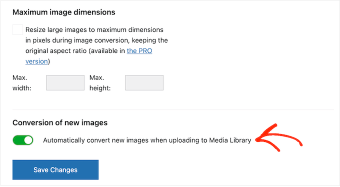 Reducing your media file size in WordPress