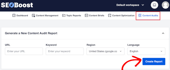 Content Audit Report SEOBoost