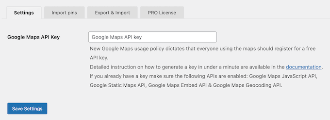 Adding the Google Maps API to your WordPress website using a plugin