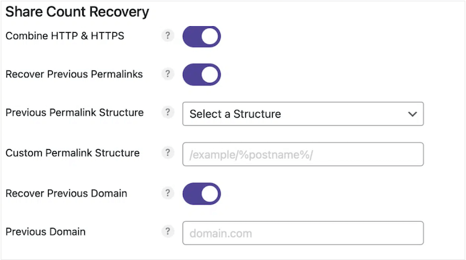 How to recover your social share count