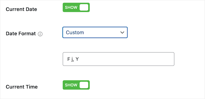 Creating a custom time and date format in WordPress