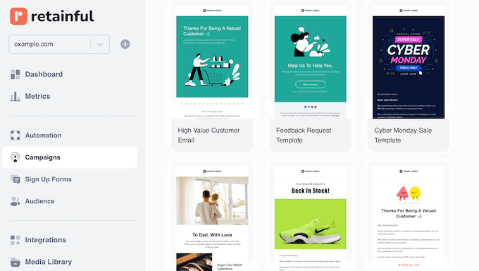 A library of professionally-designed WooCommerce marketing templates