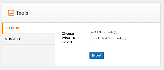 Exporting data as a JSON file in WordPress