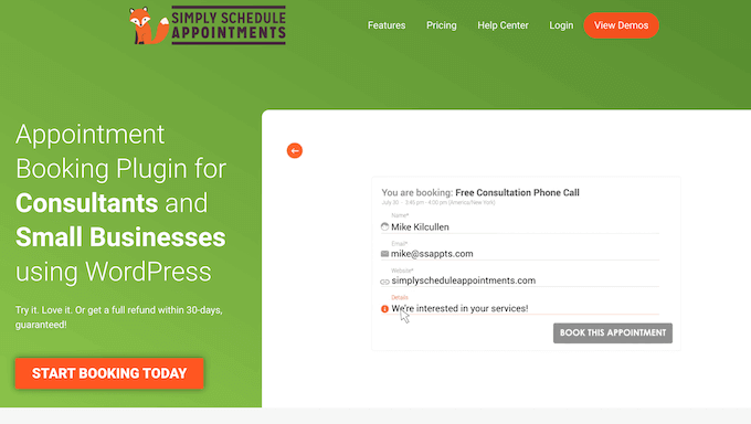 Simply Schedule Appointments Review: Is It the Right Booking Plugin for You?
