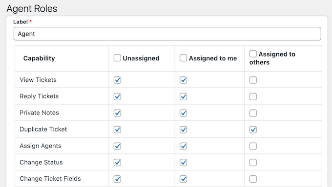 How to control access to features and information on your help desk