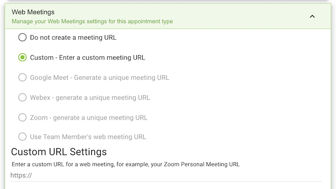 Organizing virtual meetings and events