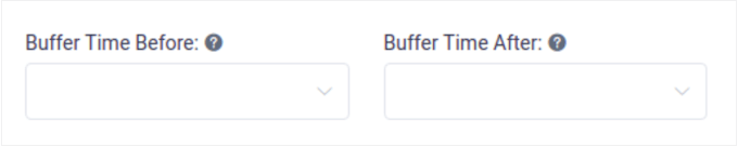 Specifying a buffer for your appointments 