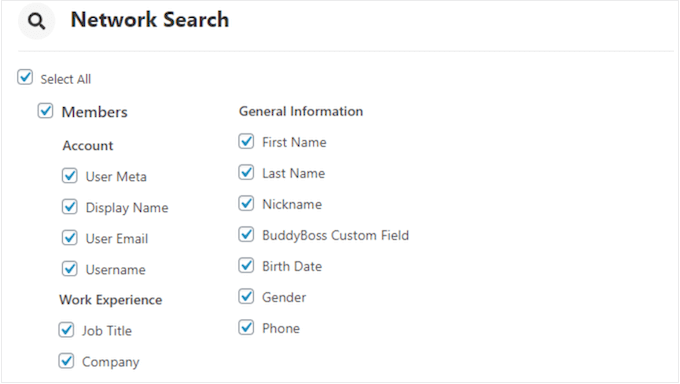 Adding search to your membership directory or community website