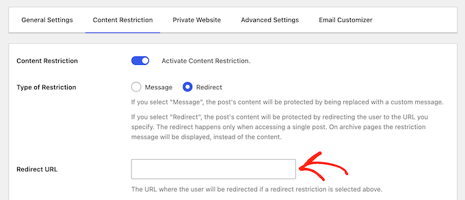 Redirect registered users automatically 