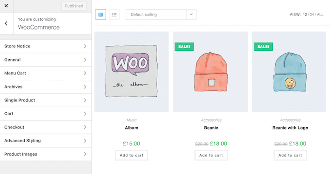 Customizing your WooCommerce store using OceanWP