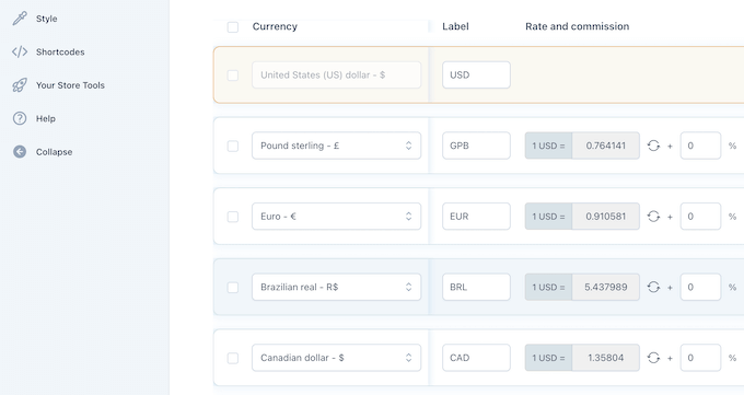 How to add multiple currencies to your online store