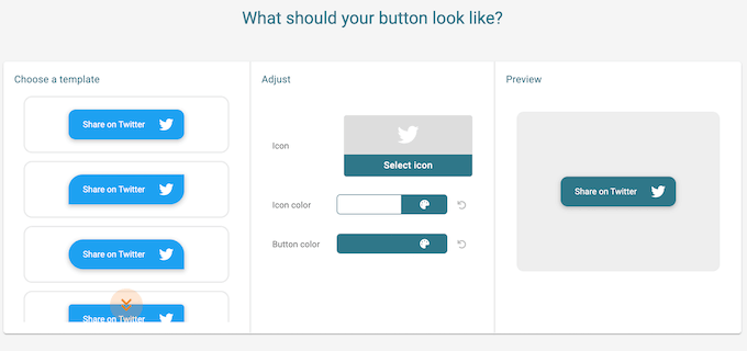 A selection of ready-made button templates for your WordPress website, blog, or online store