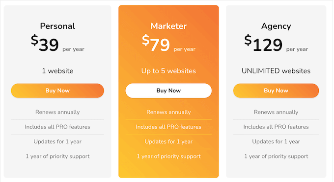 HurryTimer's pricing and plans