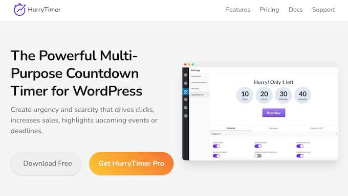 HurryTimer Review: Is It the Right Countdown Plugin for You?