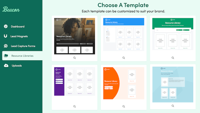 A selection of resource library templates to use on your WordPress website or blog