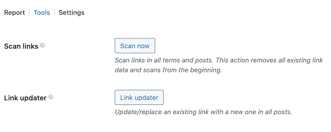 How to manually scan the URLs across your entire WordPress website, blog, or WooCommerce store