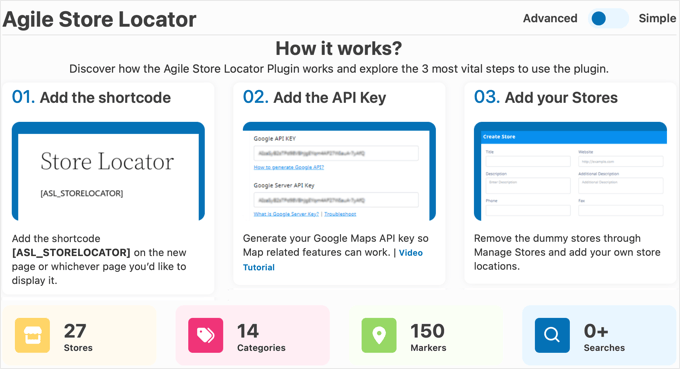 Agile Store Locator Interface