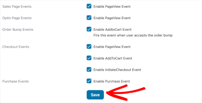 WooCommerce event tracking from Snapchat