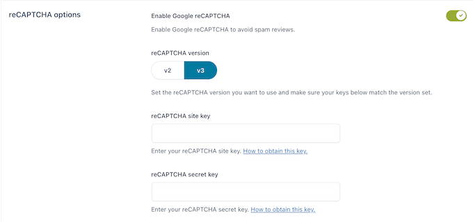 Adding Google reCAPTCHA to your WordPress forms