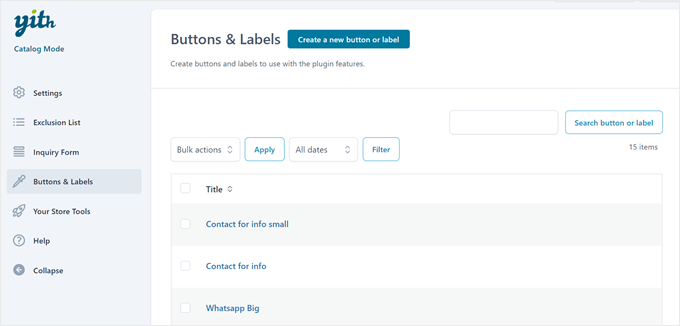 Managing custom calls-to-action with YITH WooCommerce Catalog Mode