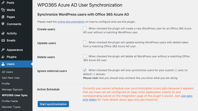How to sync your WordPress users with Azure AD