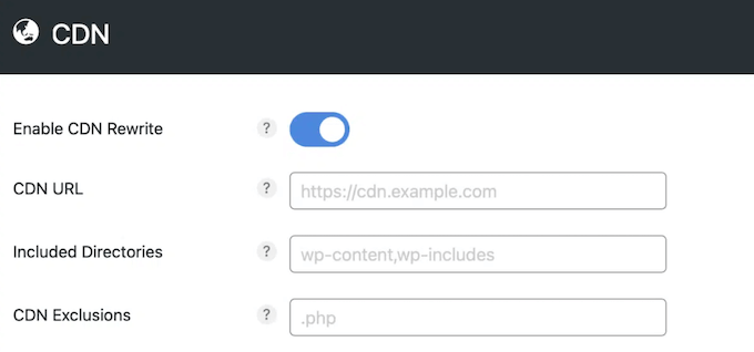 How to enable a Content Delivery Network (CDN) on your website