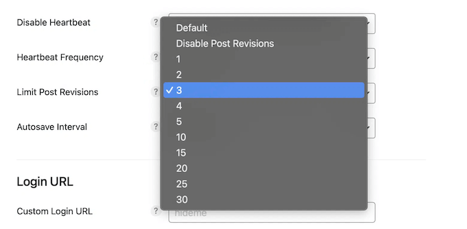 How to disable post revisions in WordPress