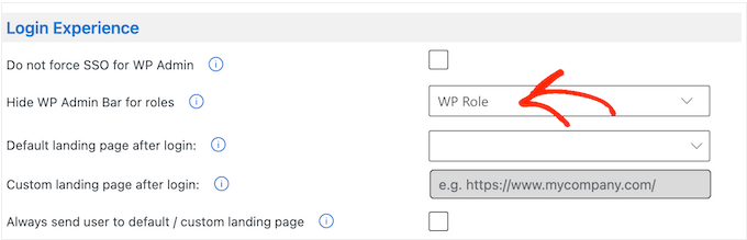 Hiding the WordPress admin bar 