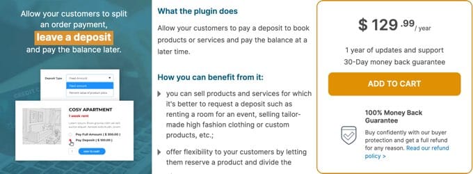 YITH WooCommerce Deposits / Down Payments - Pricing