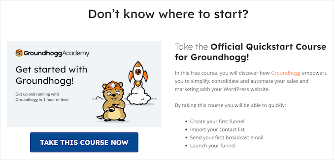 How to get started with the Groundhogg CRM