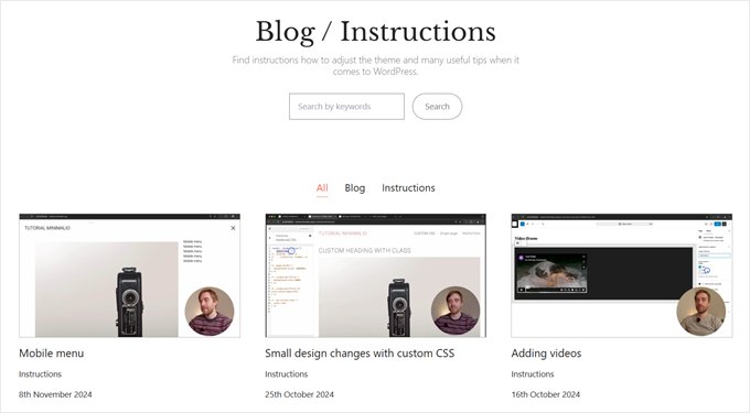 Minimalio's blog for customer support