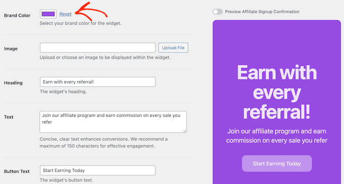 How to create a branded affiliate signup form for your WooCommerce store