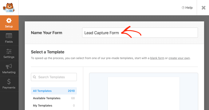 How to capture potential leads using WPForms for WordPress